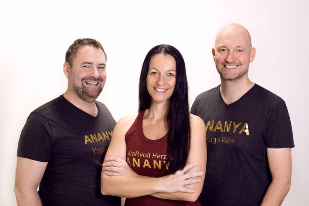 Ananya Yoga Ausbildungsteam, Roland Pöschl, Eva, Carsten