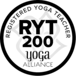 Logo Yoga Alliance E-RYT 200, Registered Yoga Teacher